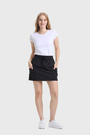 Falda Mujer Cargo Negro