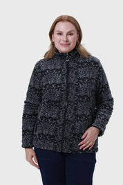 Chaqueta Mujer Reversible Negro