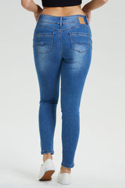 JEANS SKINNY KIM LAVADO AZUL