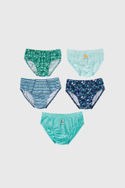 Boxer Niño 5Pack Verde