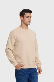 Polerón Hombre Básico Beige