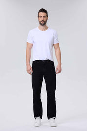 Pantalón Hombre Básico Cotelé Negro