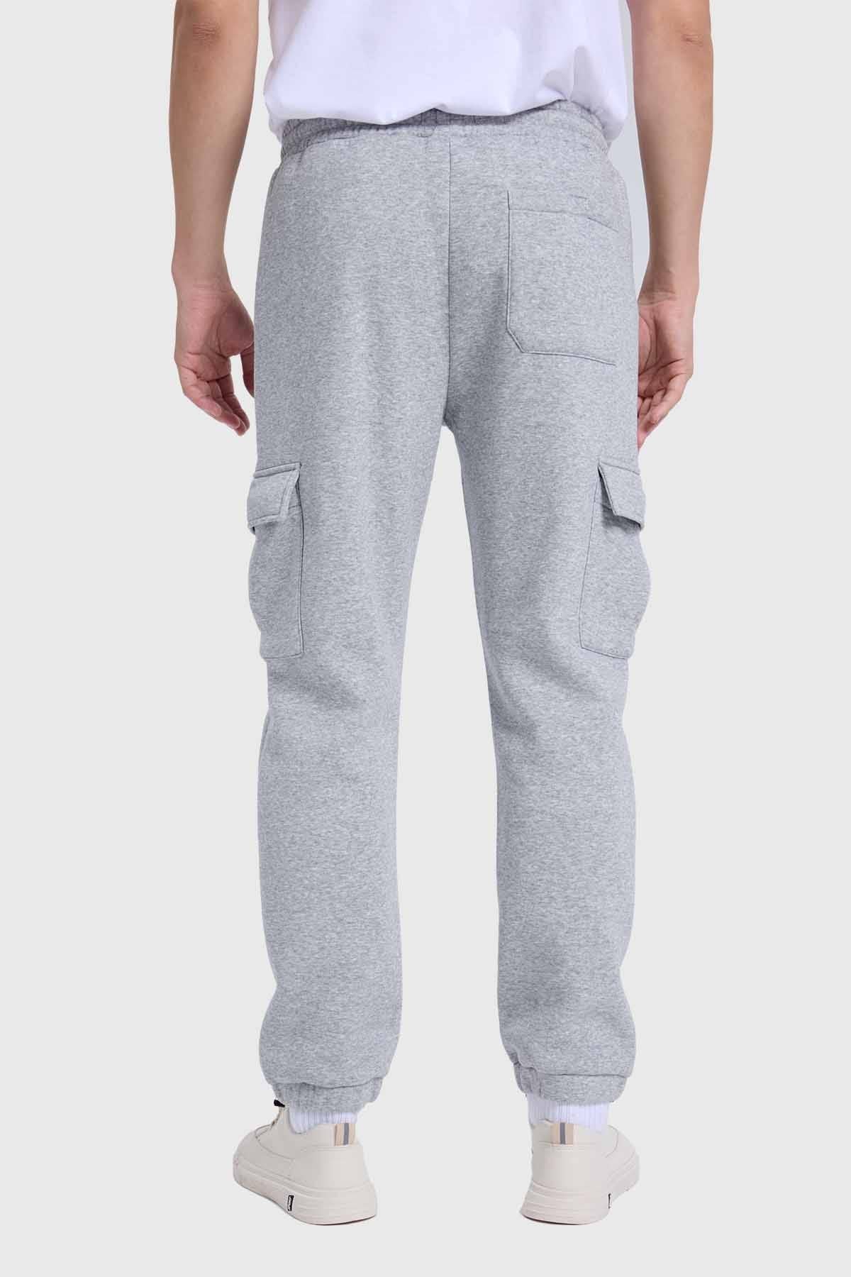 Pantalón Buzo Hombre Deportivo Gris
