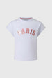 Polera Niña Con Blanco