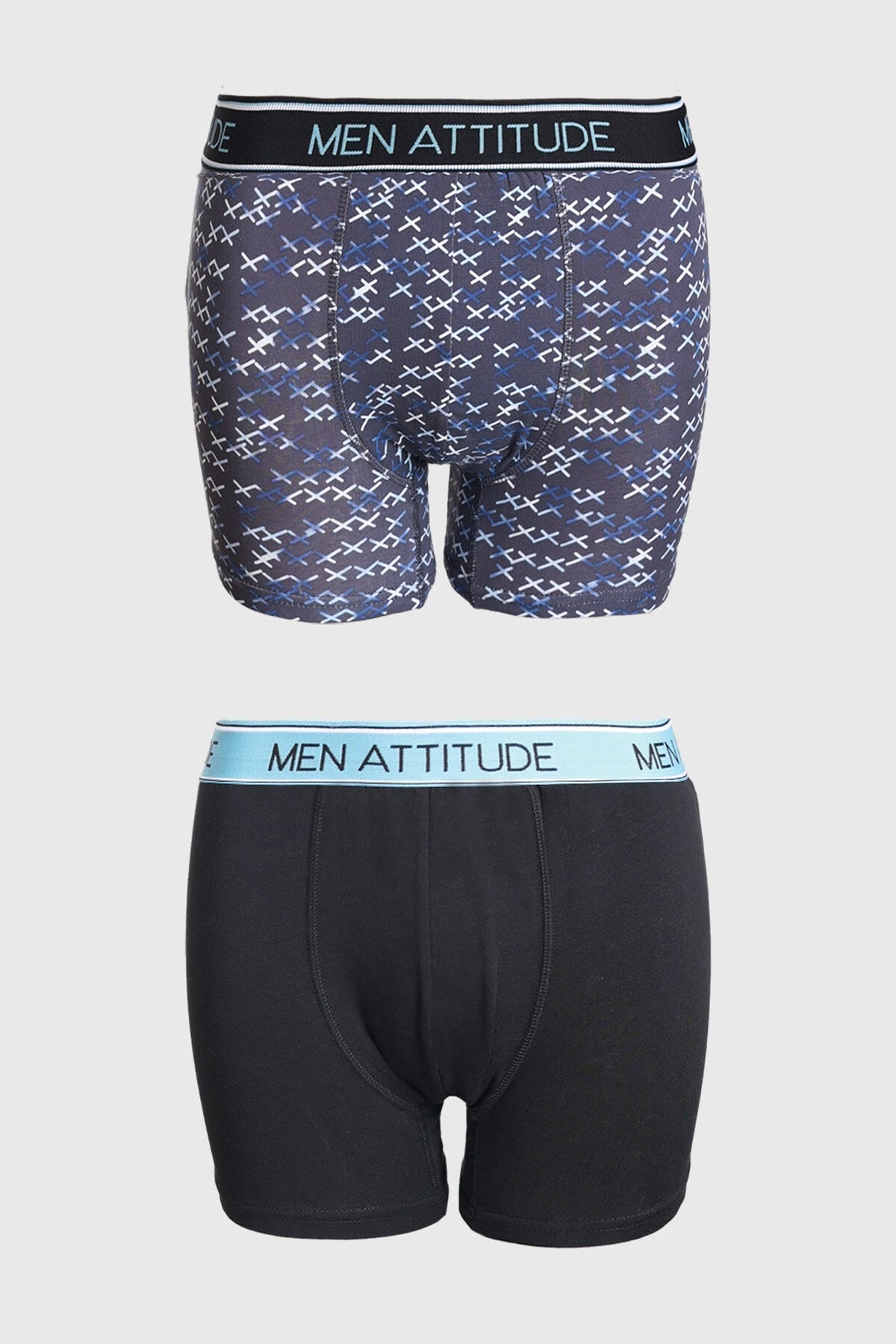 Boxer Hombre Bipack Negro