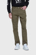 Jeans Hombre Slim Cargo Verde