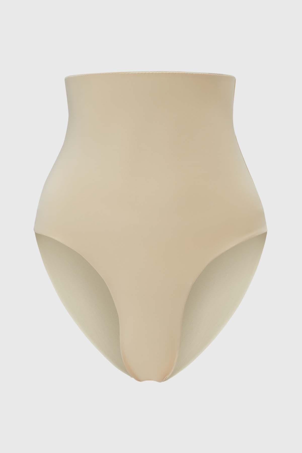Calzón Mujer Tiro Alto Control Abdomen Crudo