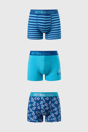 Boxer Niño Tripack Niño Azul