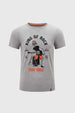 Polera Niño Print Gris
