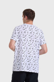 POLERA HOMBRE FULL RAPPORT BLANCO