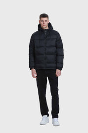 Parka Hombre Básica Negro