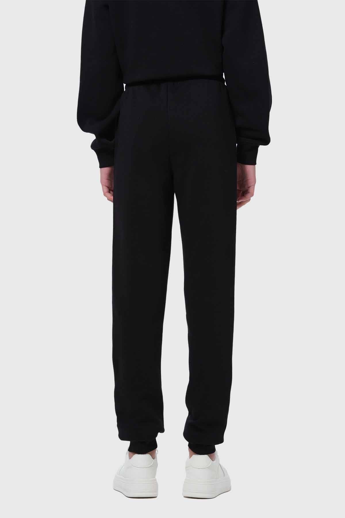 Pantalón Buzo Niña Jogger Negro
