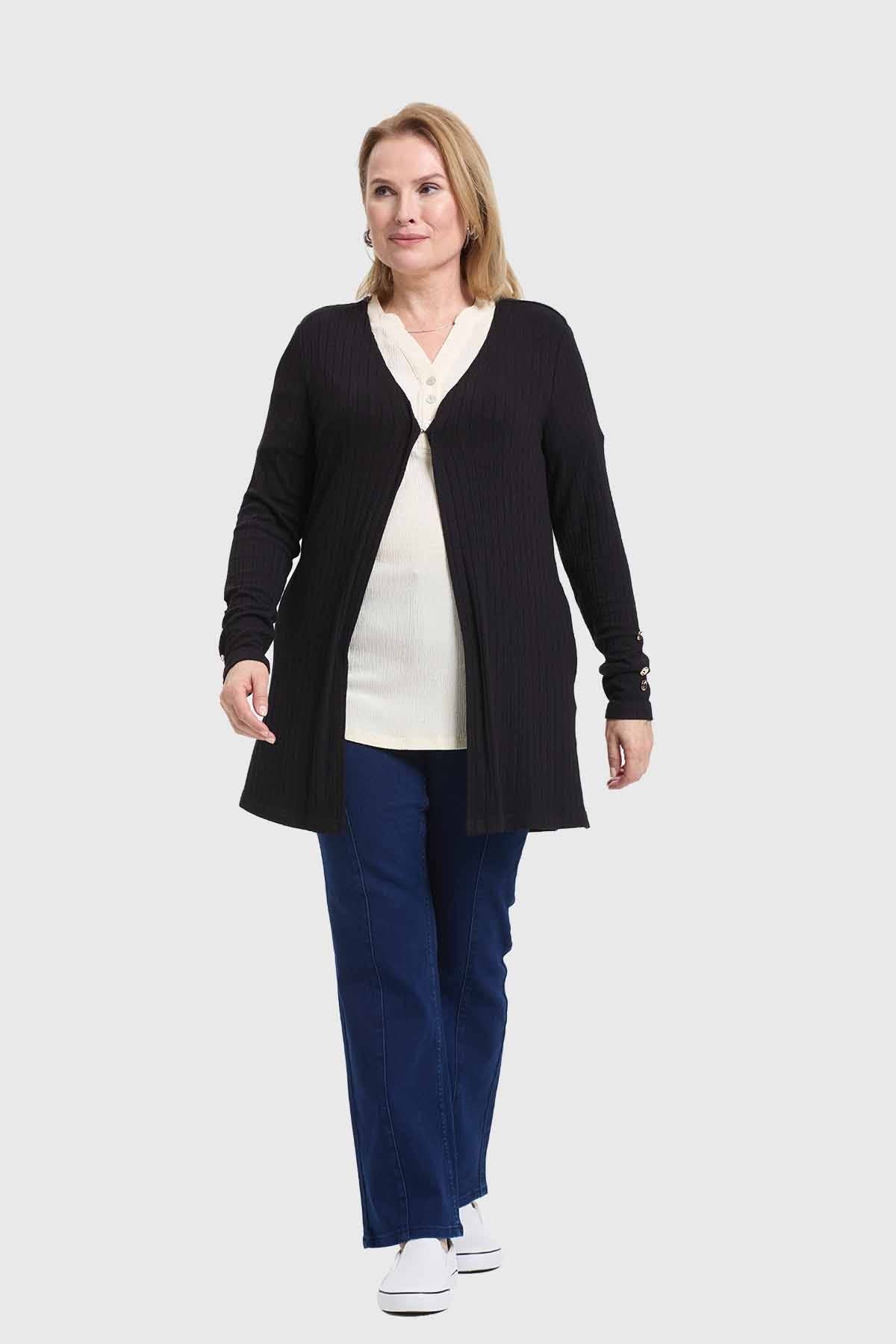Sweater Mujer Tapado Negro