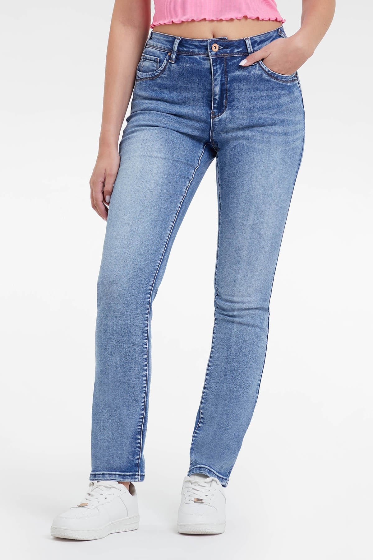 JEANS FLO RECTO AZUL II FSP