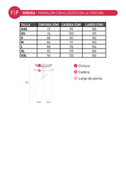 PANTALÓN BUZO MUJER CLÁSICO FLARE NEGRO