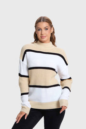 Sweater Mujer Bloques Beigev