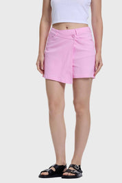 Falda Mujer Short Rosado