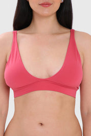 Sostén Mujer Peto Detalle Elástico Fucsia