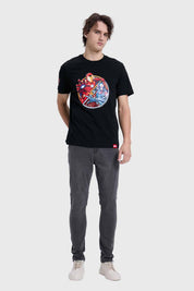 JEANS HOMBRE SKINNY 101 GRIS OSCURO
