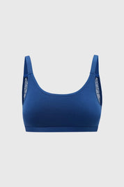 Sostén Mujer Peto Detalle Elástico Azul
