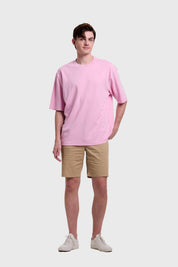 Polera Hombre Loose Fit Rosado