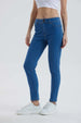Jeans Mujer Skinny Push Up Azul