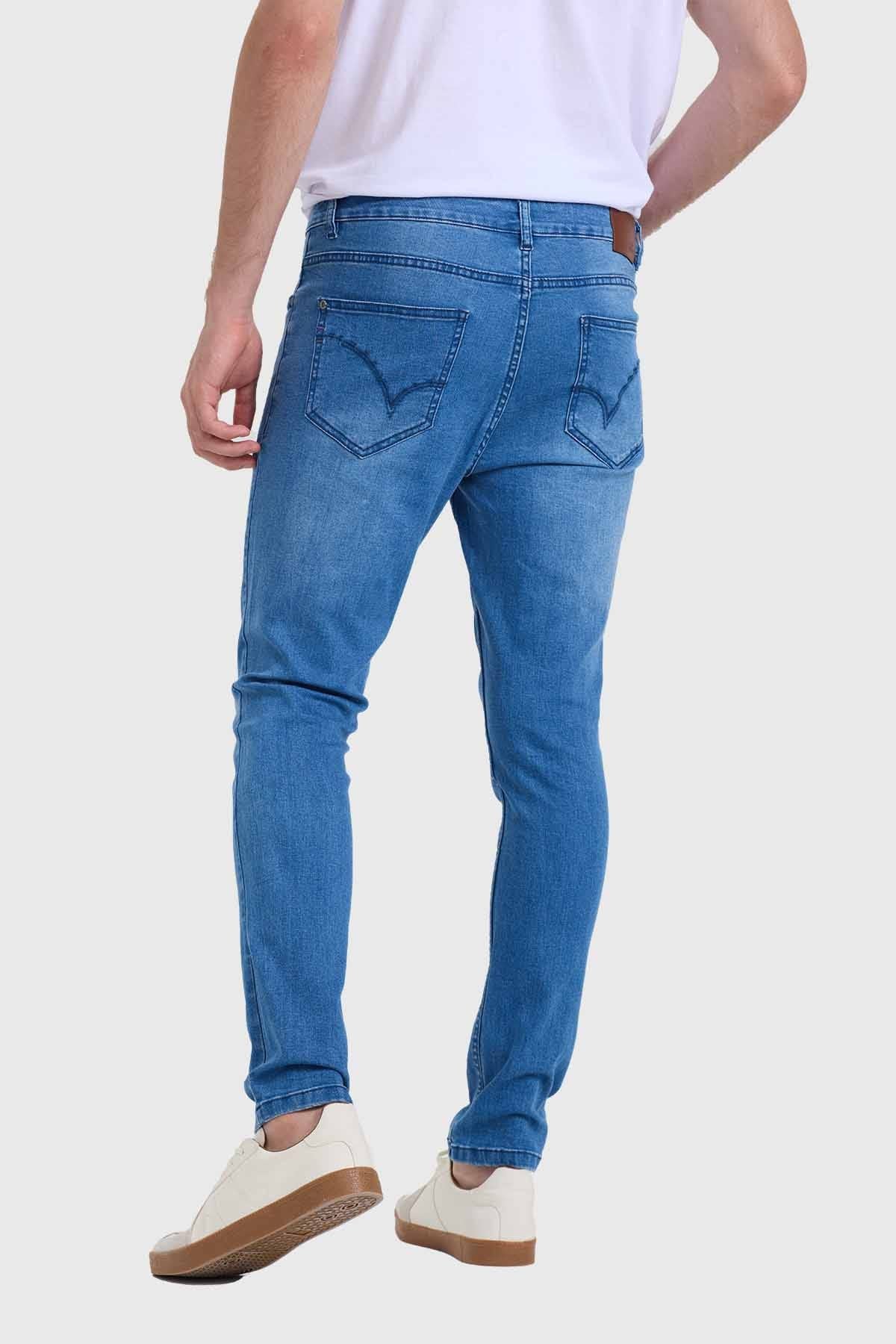 JEANS HOMBRE SKINNY 101 AZUL I