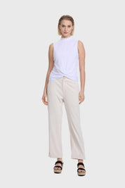 Pantalón Mujer Sastrero Arena