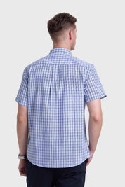 Camisa Hombre Casual Celeste