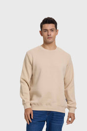 Polerón Hombre Básico Beige