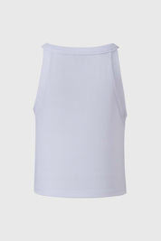 Polera Niña Rib Blanco