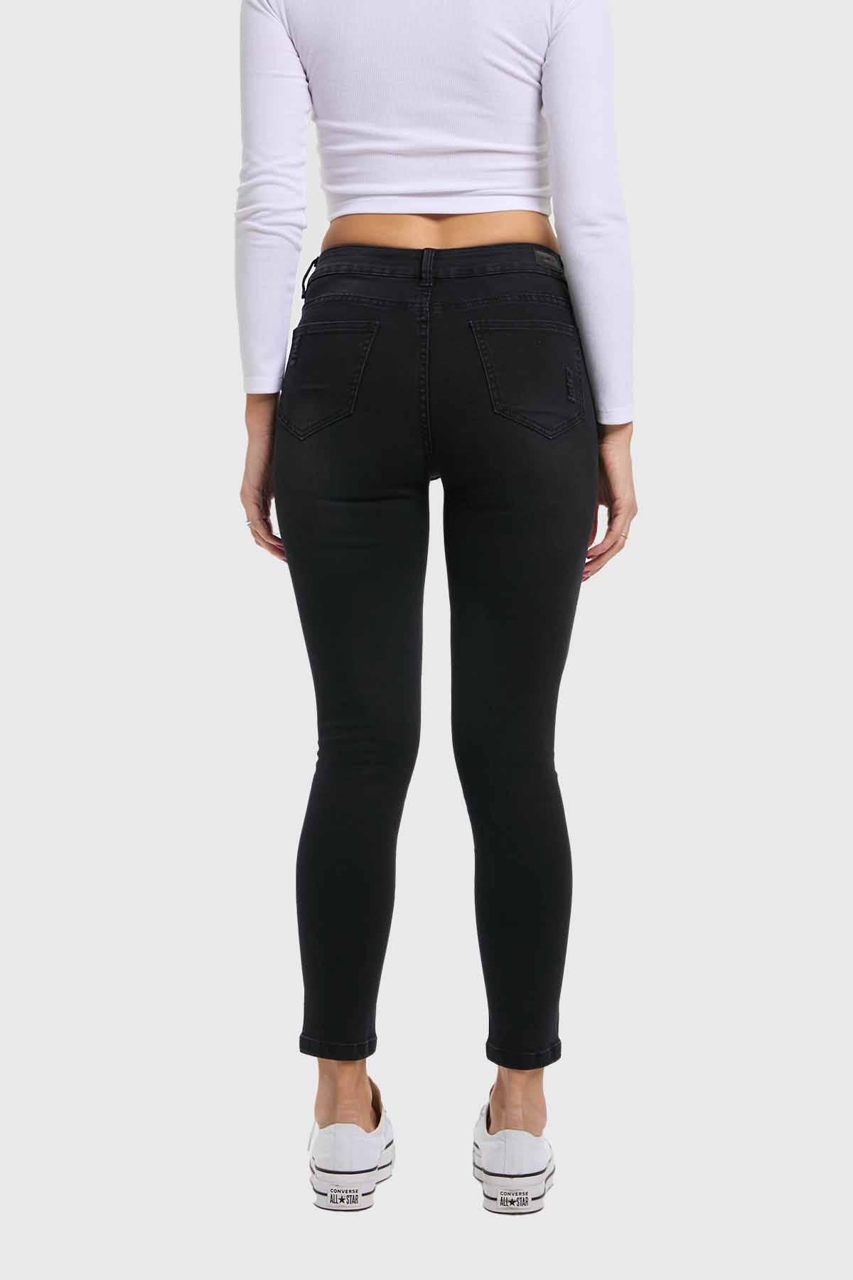 Jeans Mujer Skinny Lia Negro
