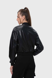 Chaqueta Mujer Bomber Negro