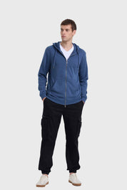 Polerón Hombre Básico Rider Azul