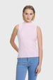 Polera Mujer Rib Rosado