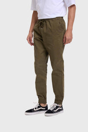 Pantalón Hombre Jogger Twill Verde