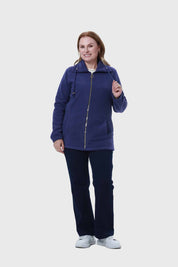 Polar Mujer Básico Azul