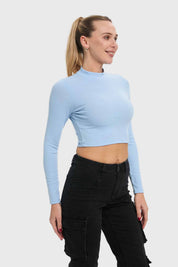 Polera Mujer Beatle Celeste