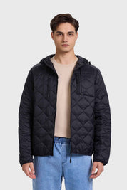 PARKA HOMBRE FULL ZIPPER CON BOLSILLO NEGRO I