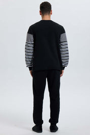 Pijama Hombre Cr Polar Negro