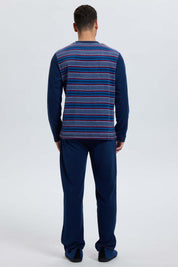 Pijama Hombre Cr Polar Azul Azul / XXL