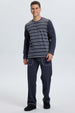Pijama Hombre Cr Polar Gris