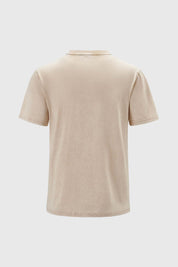 Polera Niño Lavado Beige