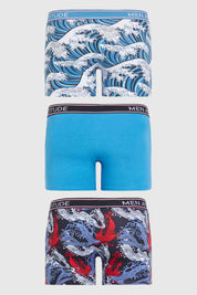Boxer Tripack Rojo