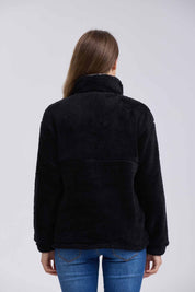 Polar Mujer Medio Negro Melange