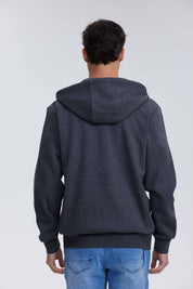 Polerón Hombre Básico Hoodie Marengo