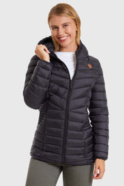 Parka Mujer Larga Negro