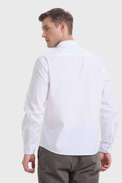 Camisa Hombre Repelente Al Agua Blanco