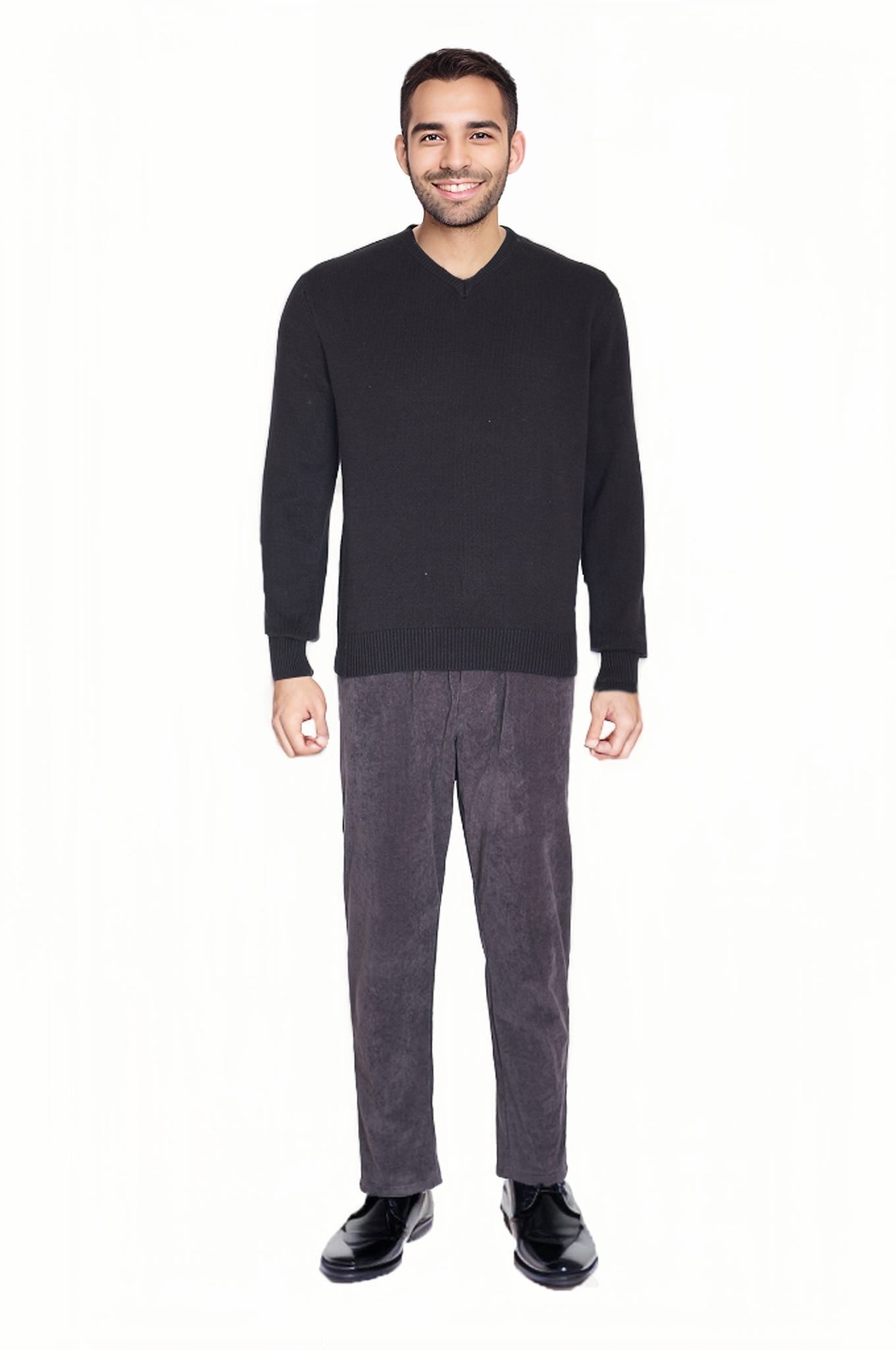 Sweater Hombre Básico Negro