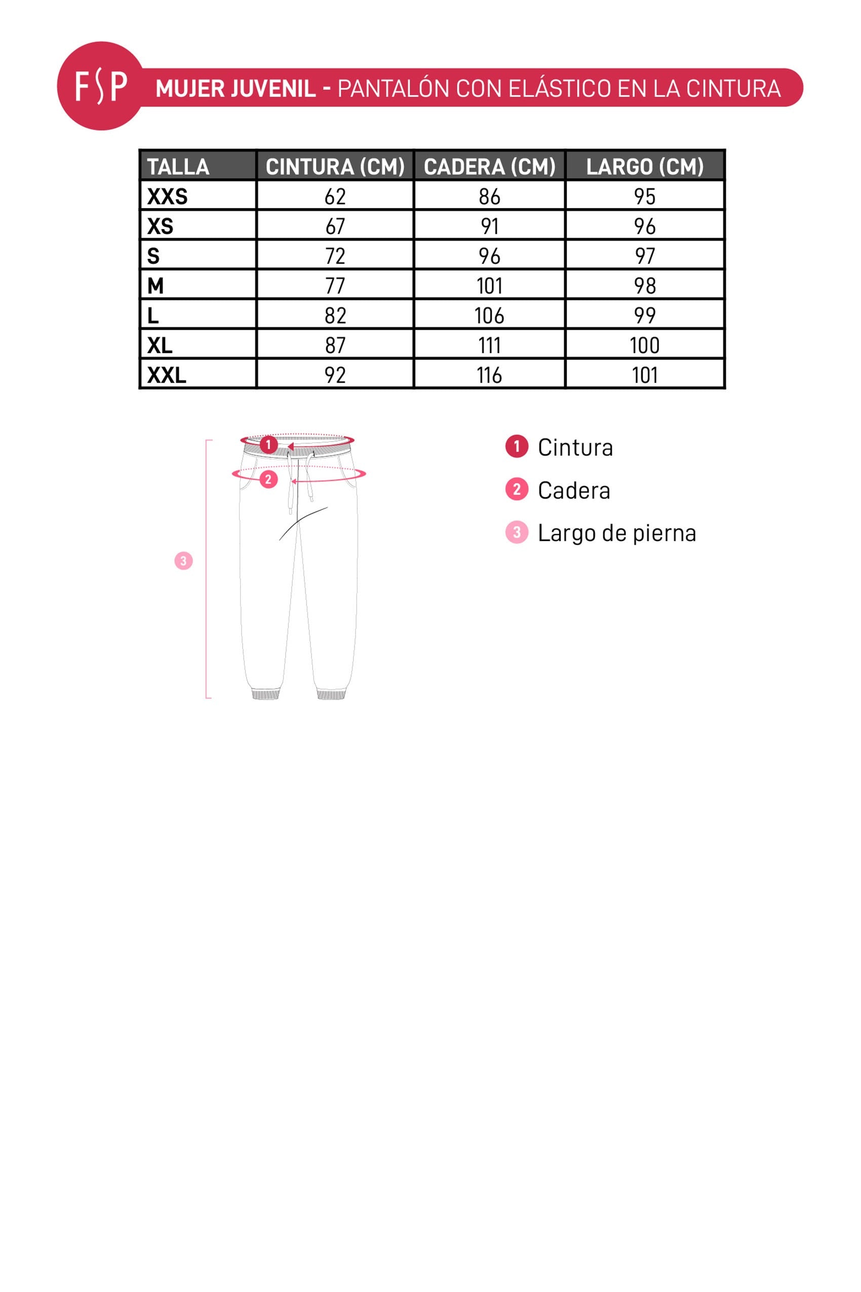 CALZA MUJER TIRAS FUCSIA